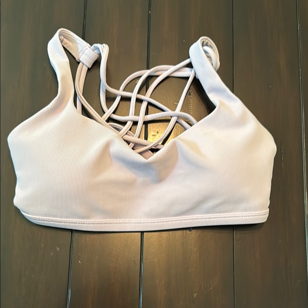 lululemon athletica Light Purple Strappy Top